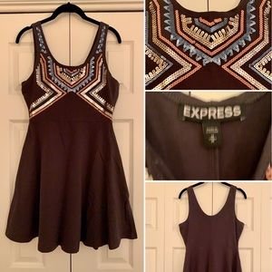 Express Aztec Design Sundress